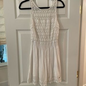 White lace sundress